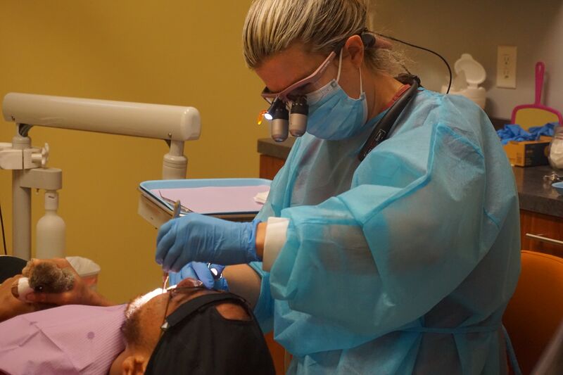 Dental fillings procedure